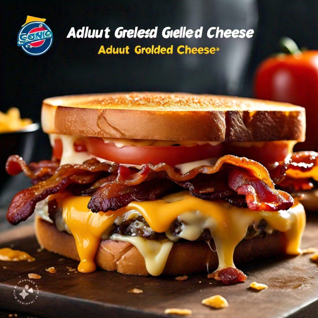 Adult Grilled Cheese Sandwich - Sonic’s Gourmet Twist on Classic Comfort Food